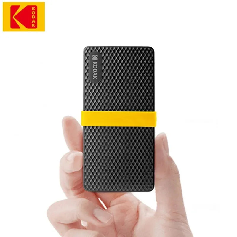 Kodak X200 Portable SSD 2TB 1TB 512GB 256GB USB 3.1 Type C External Solid State Drive for PS4 Laptop MacBook PC