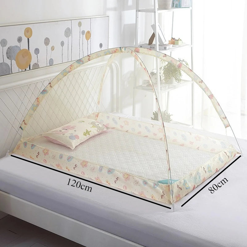 Foldable Children's Mosquito Net Baby Crib Mosquito Net Anti Mosquito Bites Crib Netting for Newborn Bedding Items