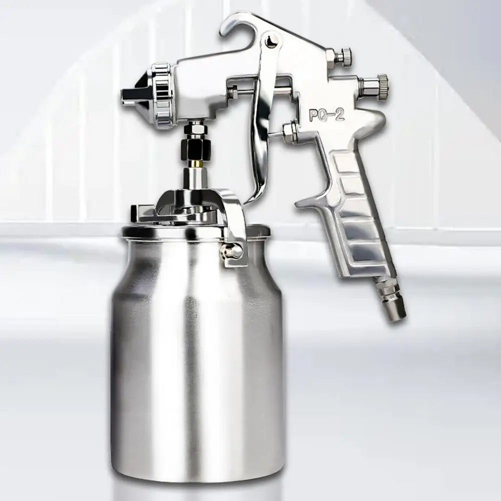Car Paint Sprayer Uniform Atomization Full Coverage Adjusting Knob Porous Atomizing 1.5/2.5 Caliber Pneumatic Sprayer Workshop
