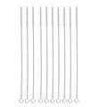 5/10pcs 6mm Drinking Straws Cleaning Brushes Stainless Steel Soft Hair Glass Tube Cleaner Reusable Straw Bottle Cleaning Tools