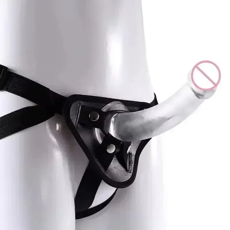 Strap-on Dildo Panties Wearable Massager Penis Penetration Suction Cup Anal Toy for G-spot Stimulation for Lesbians and Couples