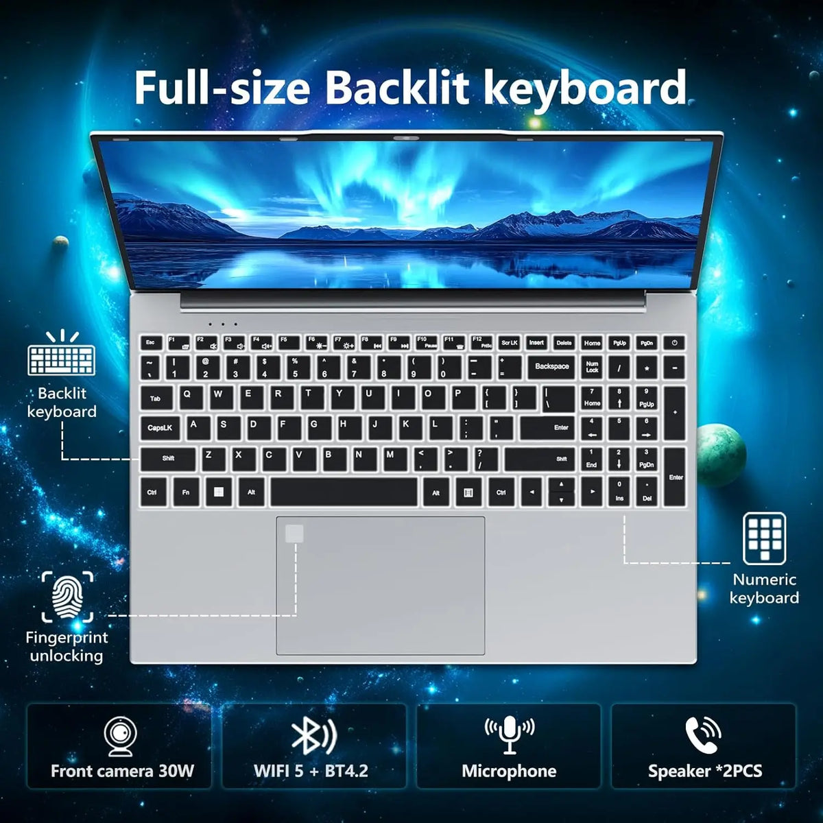 New Laptop Computer Intel i9 10980HK/9900U Windows 11 Fingerprint UnIock Notebook PC 16GB RAM 1TB M.2 SSD Office Gaming Laptop