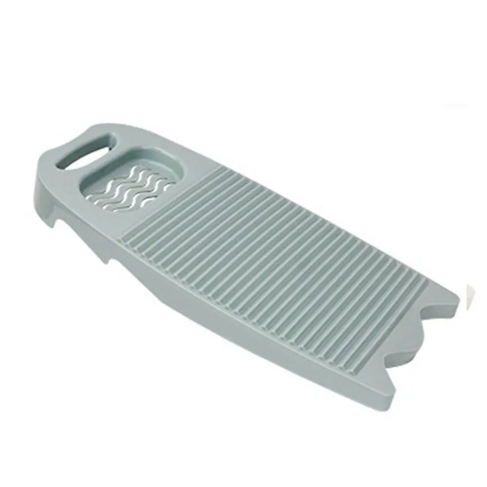 1 PCS Large Size Laundry Board Thicker Durable Plastics Washboard With Soap Trough Simple Household Washing Board