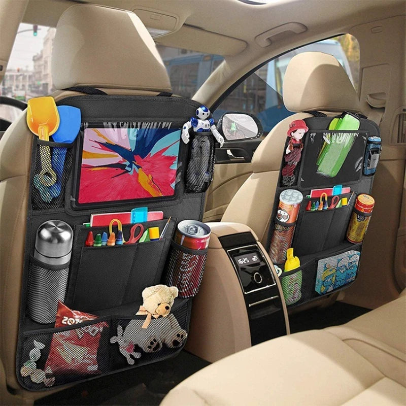 1/2pcs Car Seat Back Storage Bags Multiple Pockets Baby Seat Hanging Bag Toys Nappy Diapers Organizer Baby Itmes