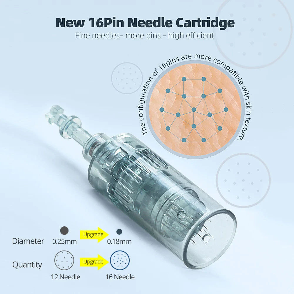M8 Needle Cartridges for M8 Derma Micronneedle Pen Mesotherapy Microneedling 11pin 16pin 24pin 36pin 42pin 5D
