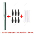 10 Pcs/Set Unlimited Eternal new Pencil No Ink Writing Magic Pencil for Writing Art Sketch Stationery kawaii pen school supplies