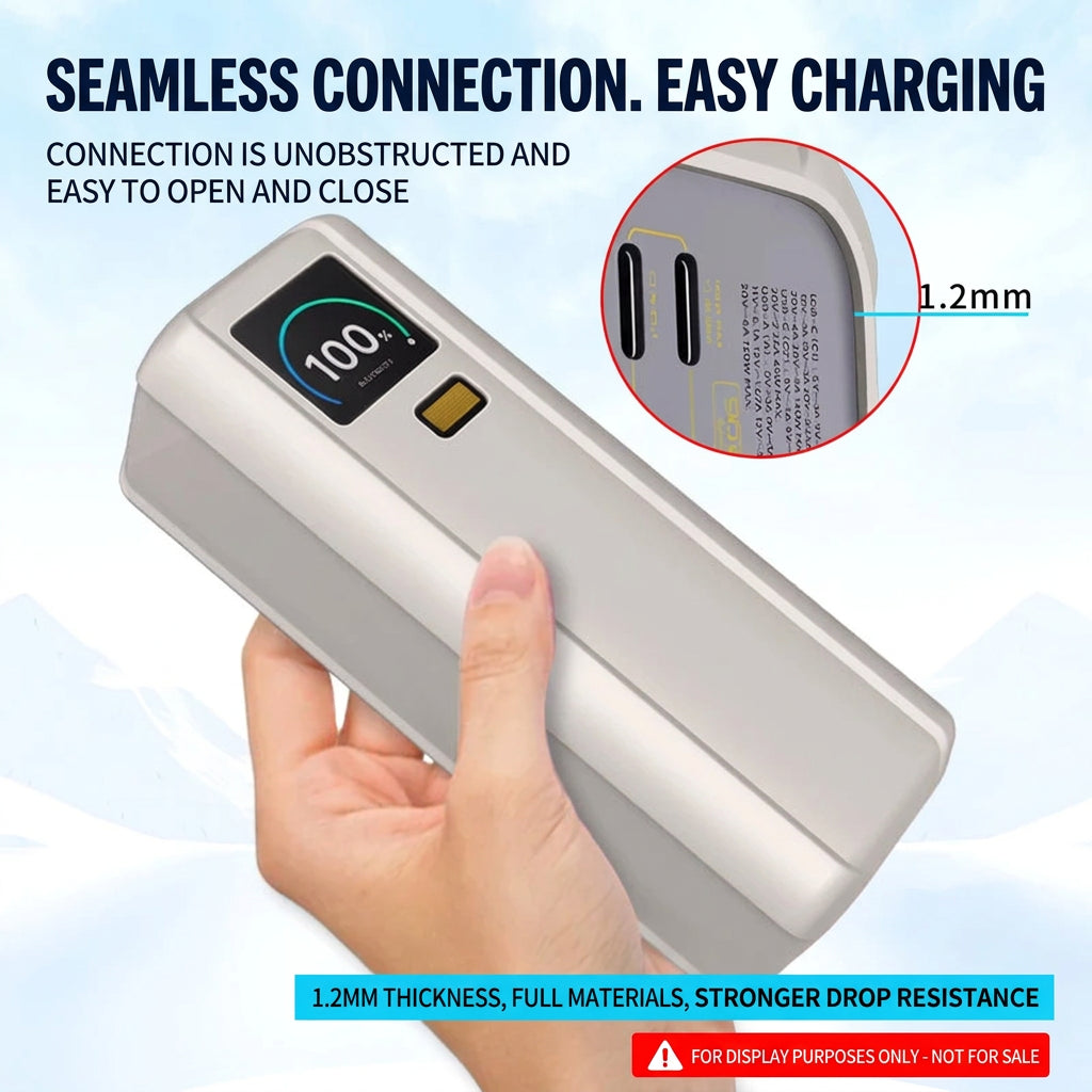 Silicone protective cover for Xiaomi Mi power bank 25000mAH 212W Anti-collision And Anti-touch 360° All-round Protection