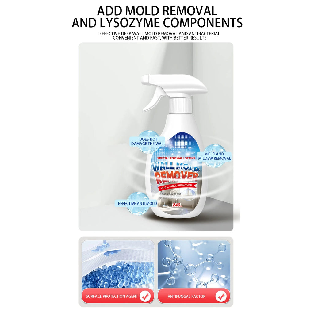 Removal Spray Fiell Wall Stain Remover For Painted Walls WallCleaning Spray Multi-Surface Cleaning Solution Dirt And Stain