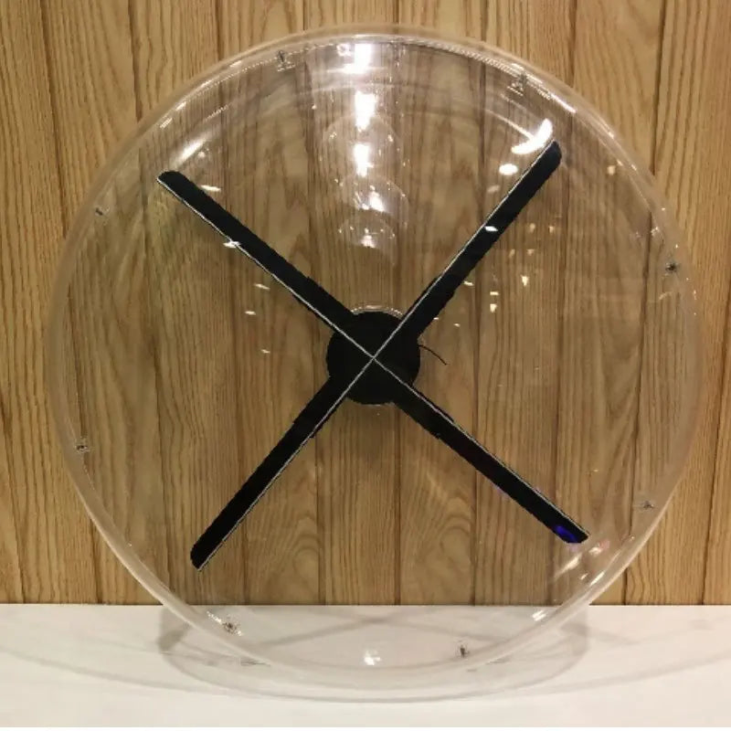 3D Hologram Projector Fan Cover 100cm 3D Holographic Projector Light Advertising Display Case LED Fan Acrylic Protective Cover