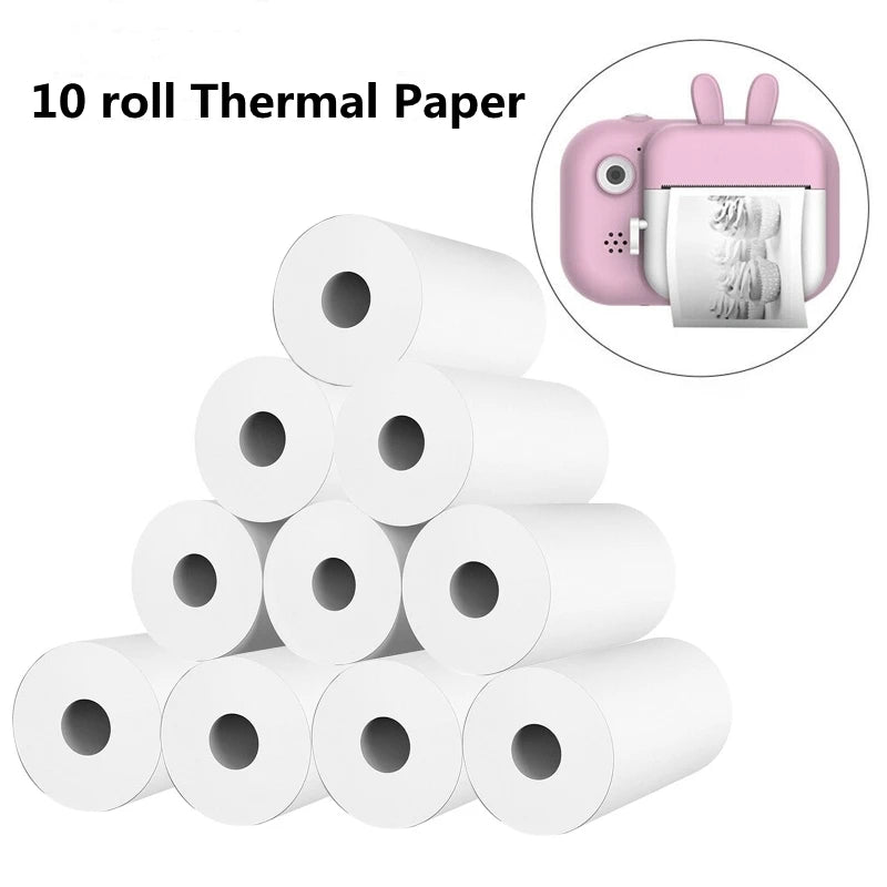 HD Mini Portable Thermal Printer 57mm Self-Adhesive Paper Label Sticker for Phone Picture Photo Printing Universal Portable Labe