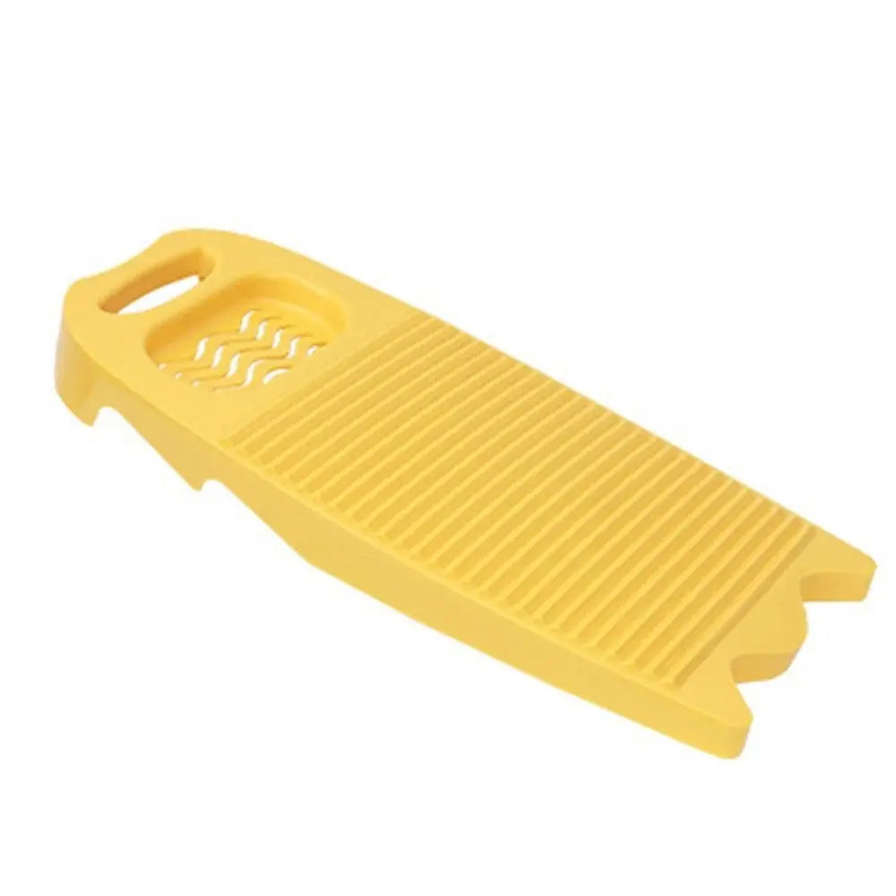 1 PCS Large Size Laundry Board Thicker Durable Plastics Washboard With Soap Trough Simple Household Washing Board