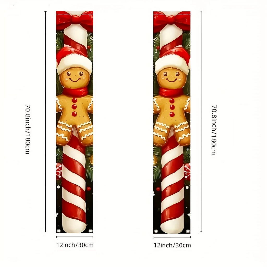 Christmas Hanging Door Banner Merry Christmas Decoration for Home. Xmas Door Decor Navidad Notal Noel Ornament New Year.