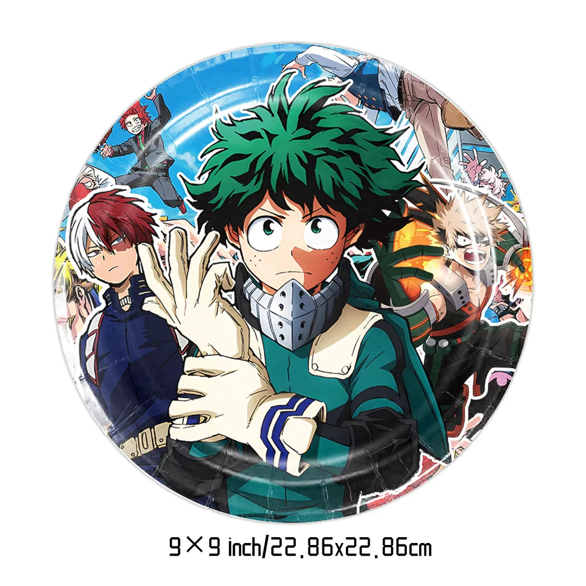 My Hero Academia Birthday Party Decoration Disposable Tableware Cup Plate Balloon Backdrop Banner Kid Favor Baby Shower Supplies