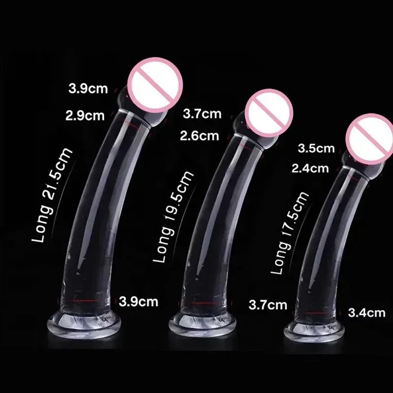 Strap-on Dildo Panties Wearable Massager Penis Penetration Suction Cup Anal Toy for G-spot Stimulation for Lesbians and Couples