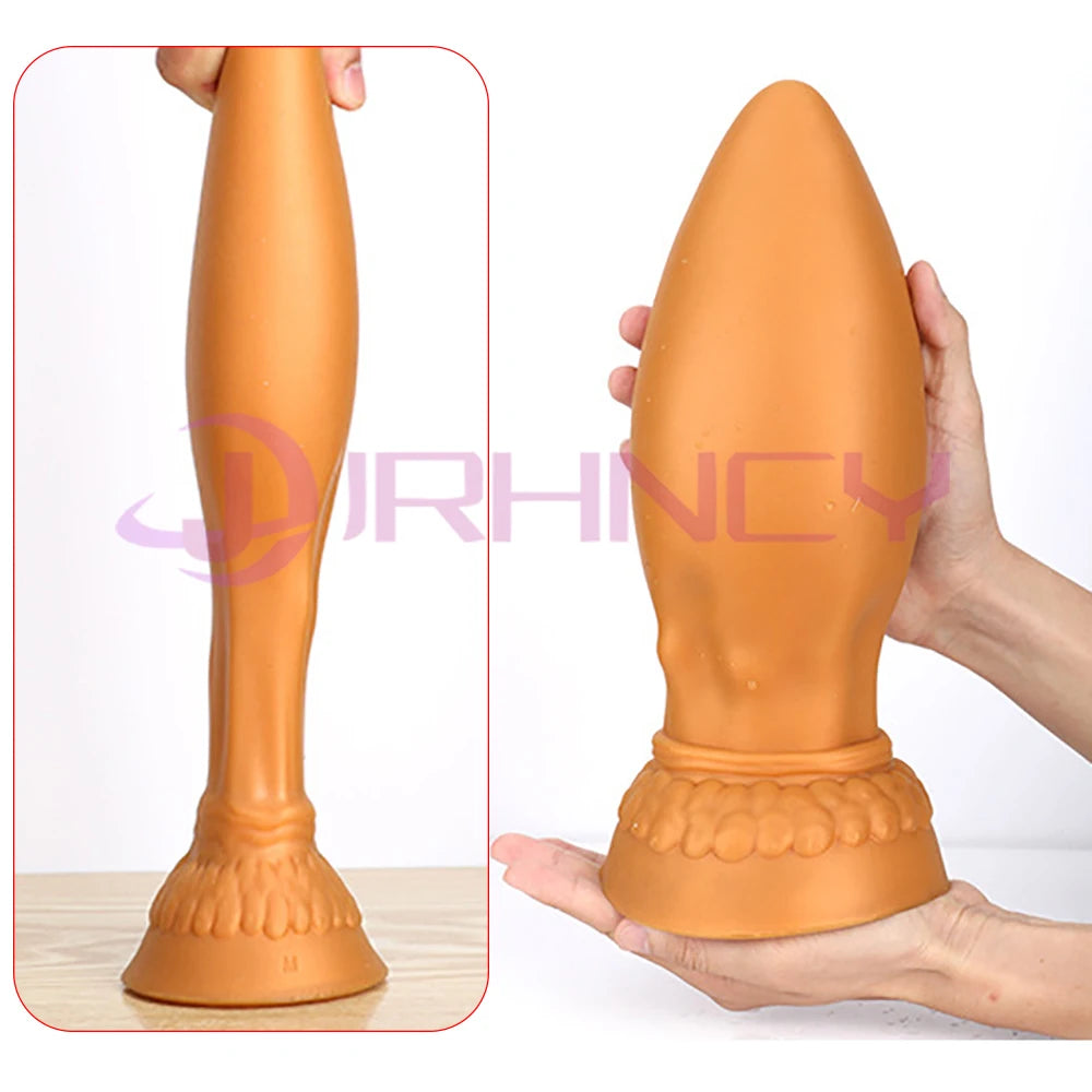 S-XXL Huge Anal Plug Dildo Sexy Toy for Women Men Soft Silicone Big Butt Plug Fisting Anal Dilation Prostate Massage Masturbation