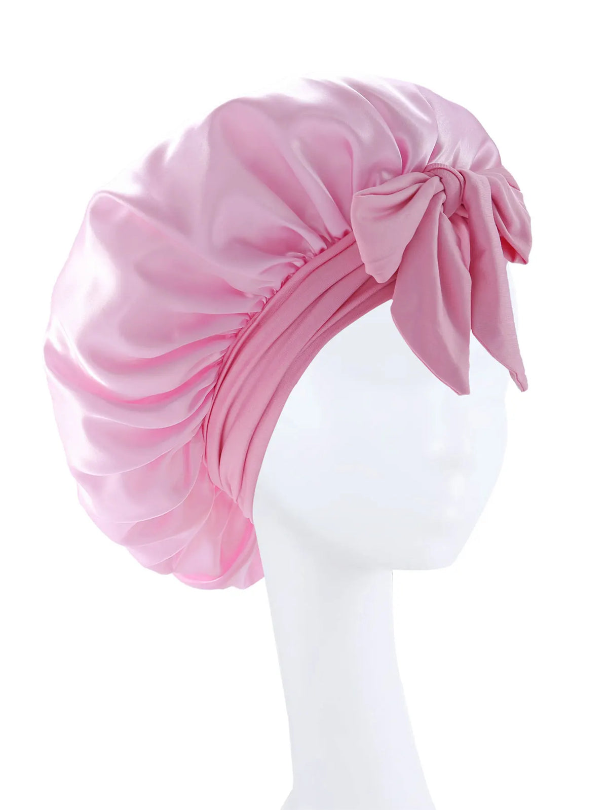 Satin Bonnet Silk Bonnet Adjustable Bonnet For Sleeping Hair Bonnet With Tie Band Bonnets For Women Men