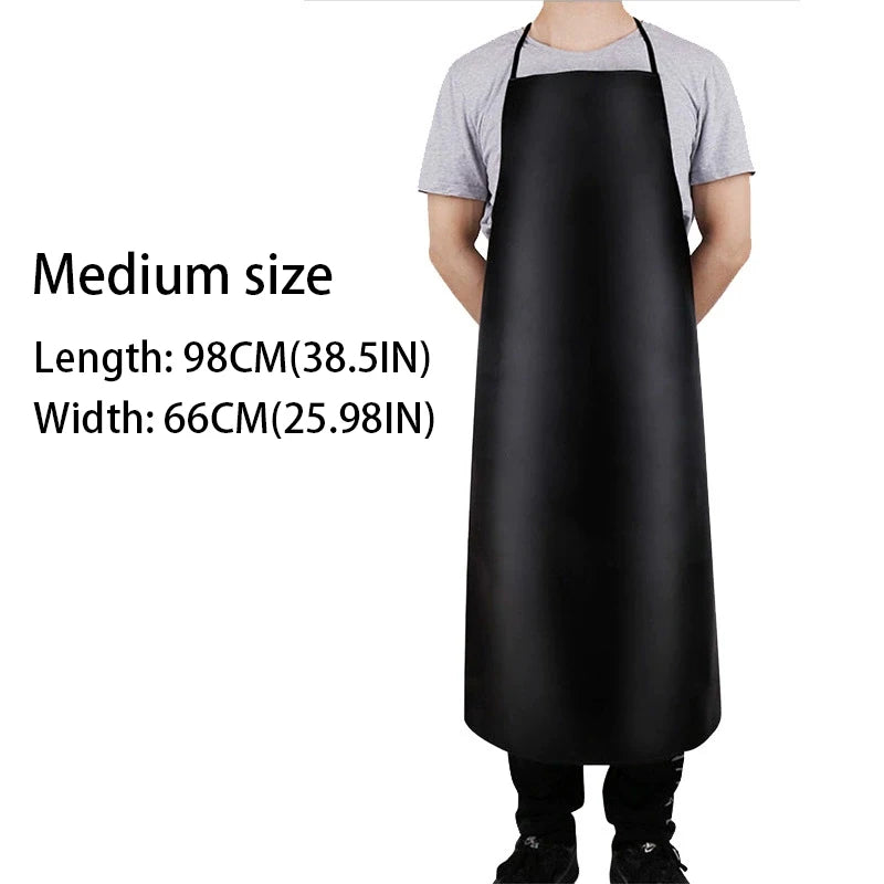 Leather Apron Waterproof Oil Proof Aquaculture Thickening Kitchen Work Restaurant Labor Protection Home Appliance Cleaning Apron