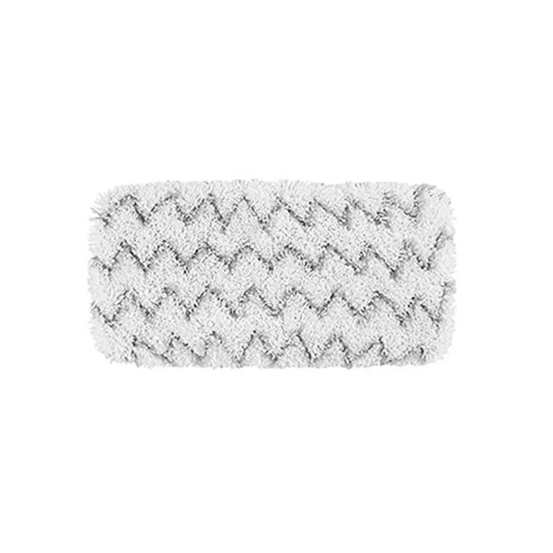 Thickened Elastic Band Flat Mop Cloth Coral Fleece/Microfiber/Chenille Replacement Rotary Mop Cleaning Pad for Bathroom