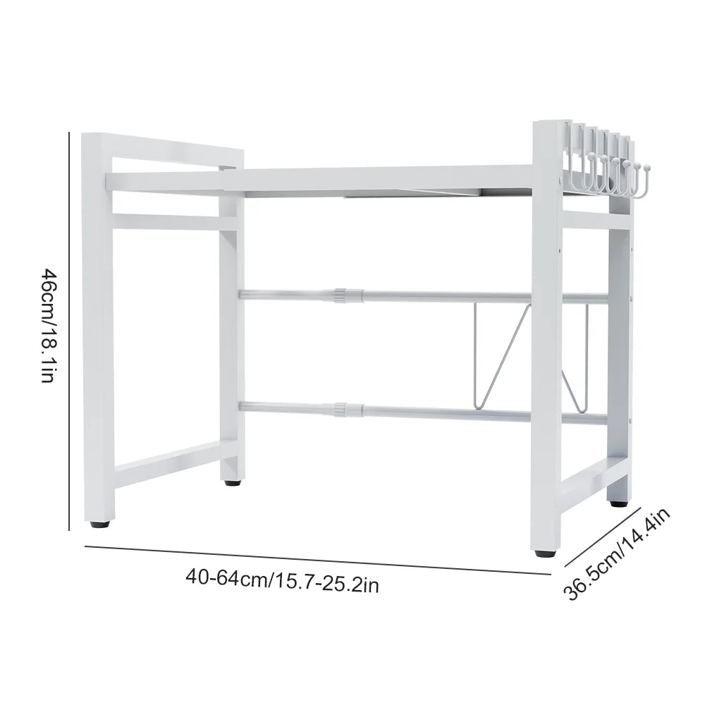 Microwave Oven Shelf Stand Rack Microwave Storage Rack Modern Kitchen Storage Rack Kitchen Accessories Organizer Shelf
