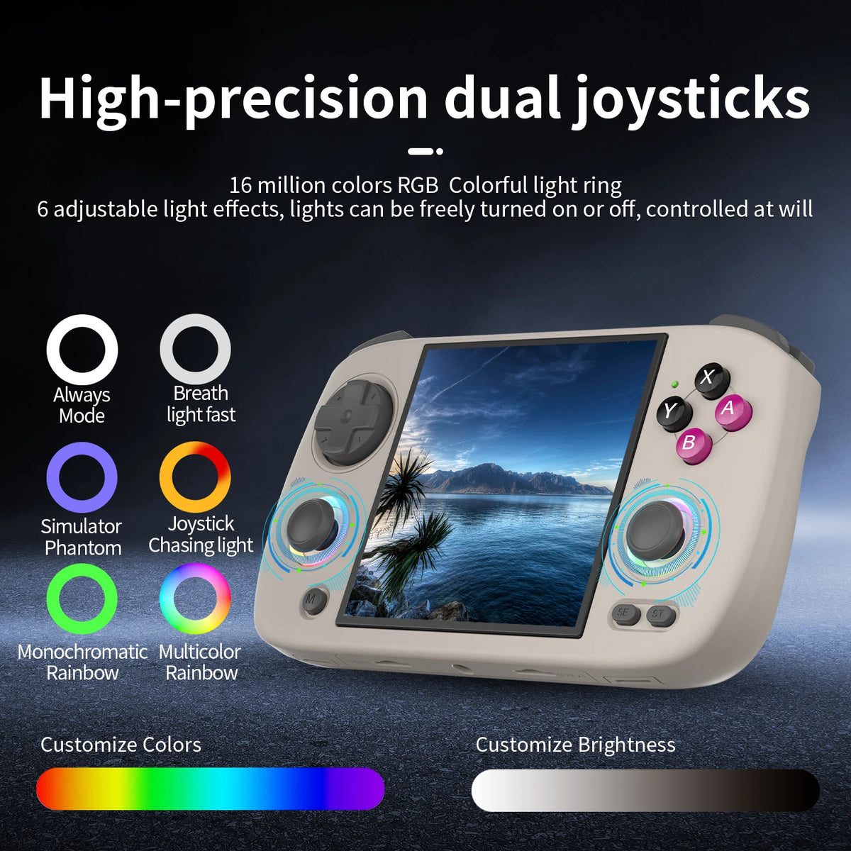 Anbernic RG CubeXX Handheld Game Console 3.95" IPS Screen Linux64-bit Retro Gaming Console Supports HD-Connection WiliWili Ebook