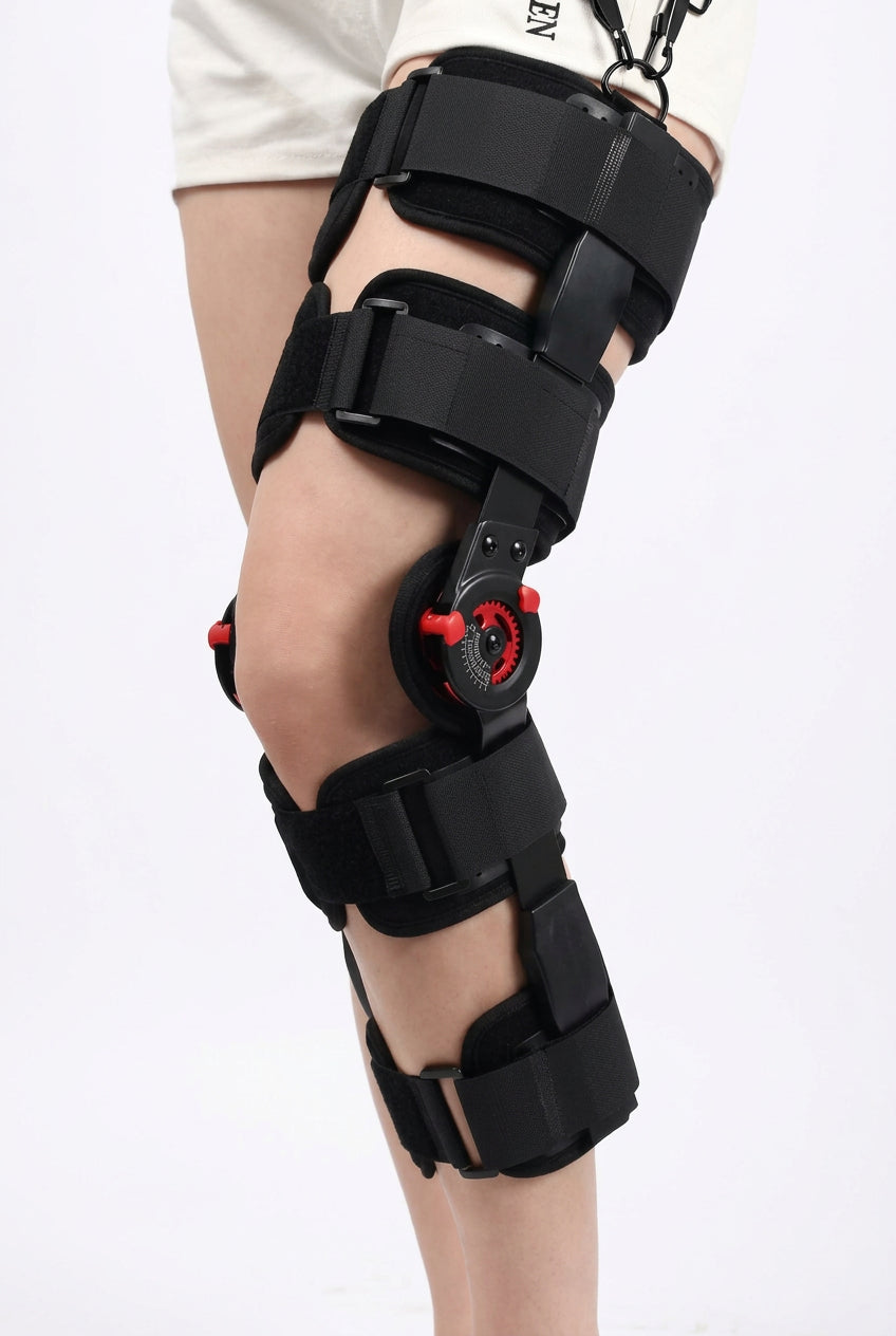 New Model Orthopedic Support Stabilizer After Surgery Adjustable Knee Brace Knee Joint Fixation Stretcher