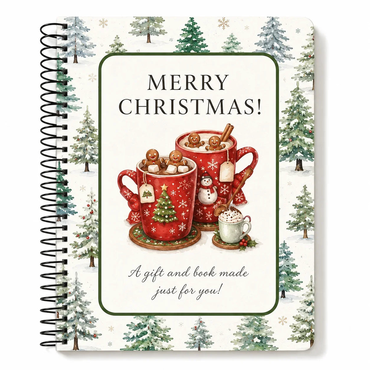 Christmas Gift Card Book Merry Christmas Diys Gift Cards Spiral-bound Merry Christmas Cards Books Cute Diy Gift Card Xmas Gifts