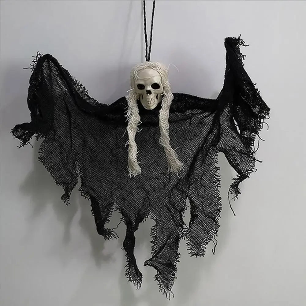 Halloween Decorations Ghosts Zombies Haunted House Bar KTV Horror Atmosphere Charm Hanging Cloaks Mini Ghosts Home Door Decor