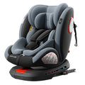 360° Swivel Baby Car Seat with Easy In Out Rotation ISOFIX I-Size R129 Child Seat 40-150cm 10-Position Headrest 4 Recline Angles Thick Padded Seat Side Impact Protection Rearward & Forward Facing for Infant Toddler Kids