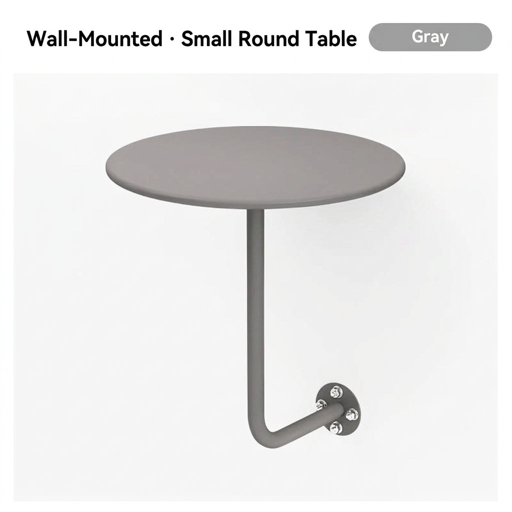 Wall-mounted Small Round Table, Wall-mounted Side Table, Dessert Shop,coffee Table, Industrial Style Wall-to-wall