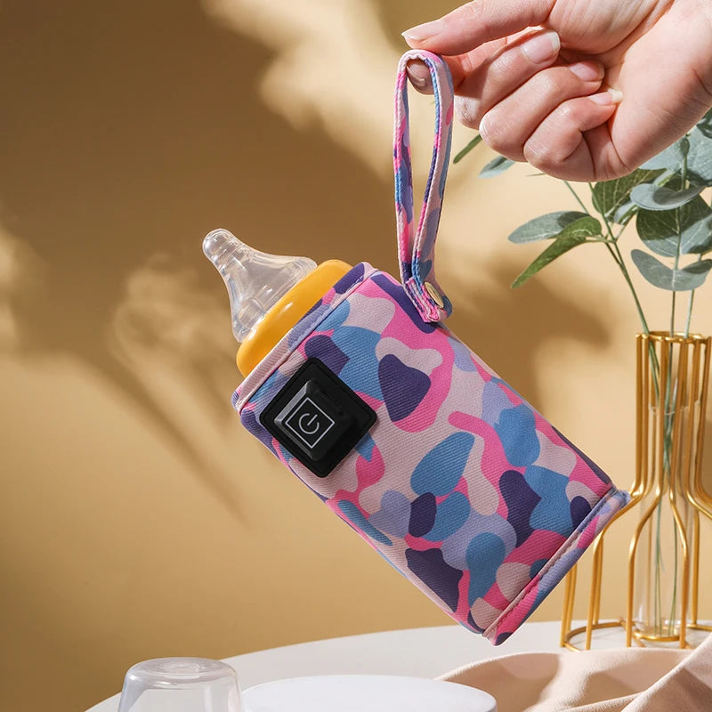 Baby bottle insulation bag, baby insulation artifact, milk warmer with 3-speed temperature adjustment