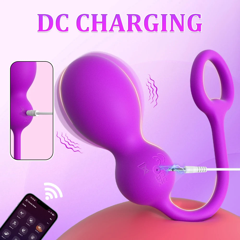 App Control Sextoy Vibrating Egg Powerful Remote Vibrator G Spot Dildo Vagina Balls Kegel Balls For Women Trainer Anal balls 18+