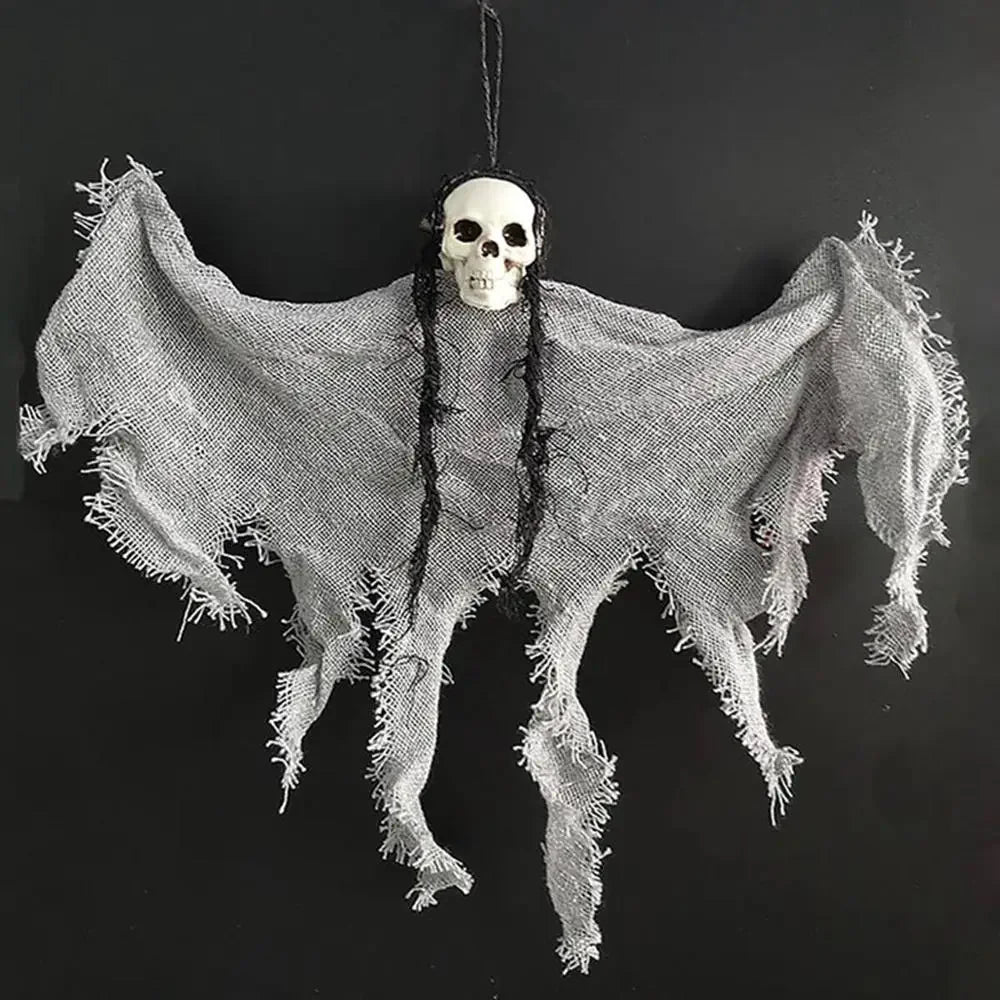 Halloween Decorations Ghosts Zombies Haunted House Bar KTV Horror Atmosphere Charm Hanging Cloaks Mini Ghosts Home Door Decor