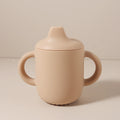 silicone sippy cup for baby toddler soft training cup food grade with handle new