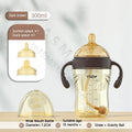 Newborn baby bottle/wide mouth break bottle/nano nipple/drinking nipple/duck nipple/learning drinking cup/big baby bottle