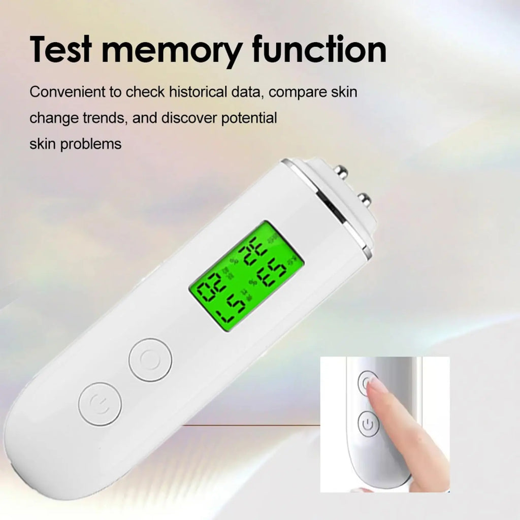 Skin Hydration Monitor Tester, Skin Analyzer Machine Professional, For Accurate Monitoring Of Skin's Oil And Moisture Levels