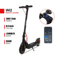 Wildstride WI2 Electric Scooter 36V 7.8Ah 350W Motor 25KM Long Range 8.5Inch Solid Tires Foldable Smart APP EScooter