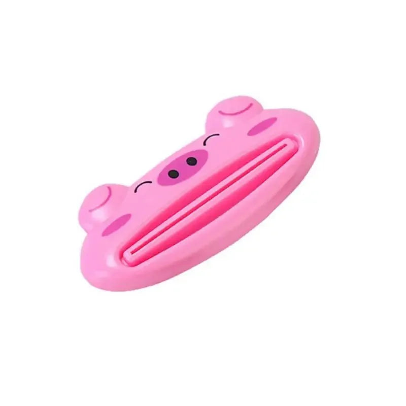 New Type Squeezer Cute Cartoon Manual Toothpaste Squeezer Cute Frog Animal Shape Cleanser Manual Press Lazy Essential Set