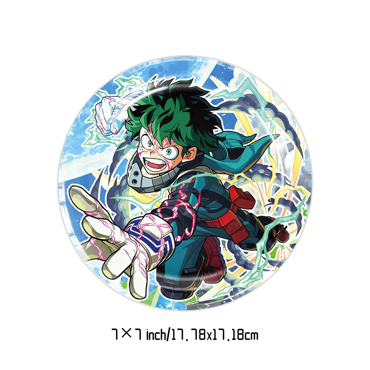 My Hero Academia Birthday Party Decoration Disposable Tableware Cup Plate Balloon Backdrop Banner Kid Favor Baby Shower Supplies