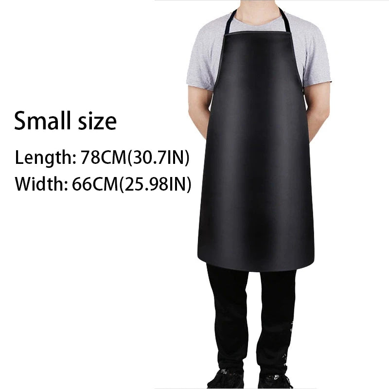 Leather Apron Waterproof Oil Proof Aquaculture Thickening Kitchen Work Restaurant Labor Protection Home Appliance Cleaning Apron