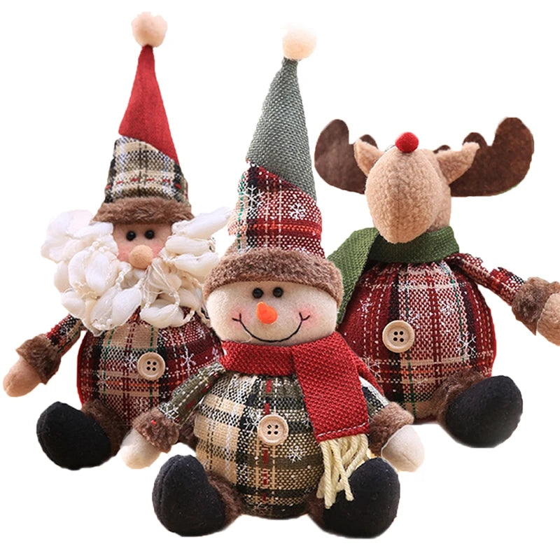 Christmas Doll Ornaments Merry Christmas Decorations For Home Table Decor Xmas Gift  Navidad Natal New Year Decor Noel
