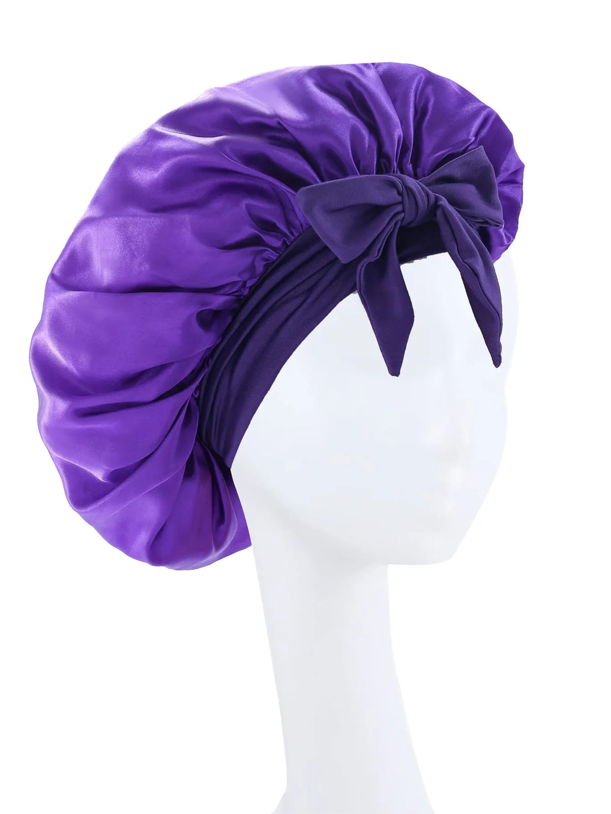 Satin Bonnet Silk Bonnet Adjustable Bonnet For Sleeping Hair Bonnet With Tie Band Bonnets For Women Men