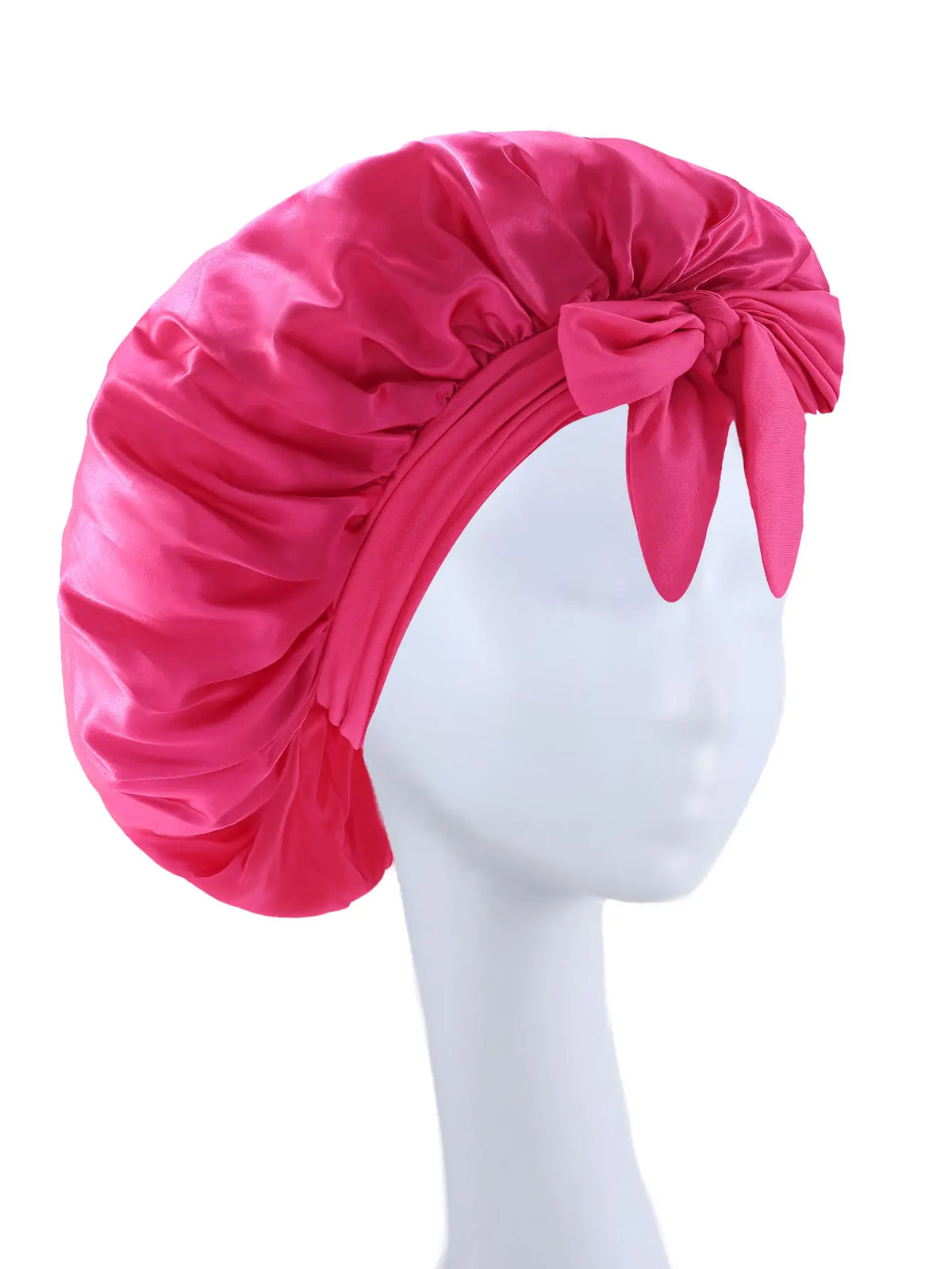 Satin Bonnet Silk Bonnet Adjustable Bonnet For Sleeping Hair Bonnet With Tie Band Bonnets For Women Men