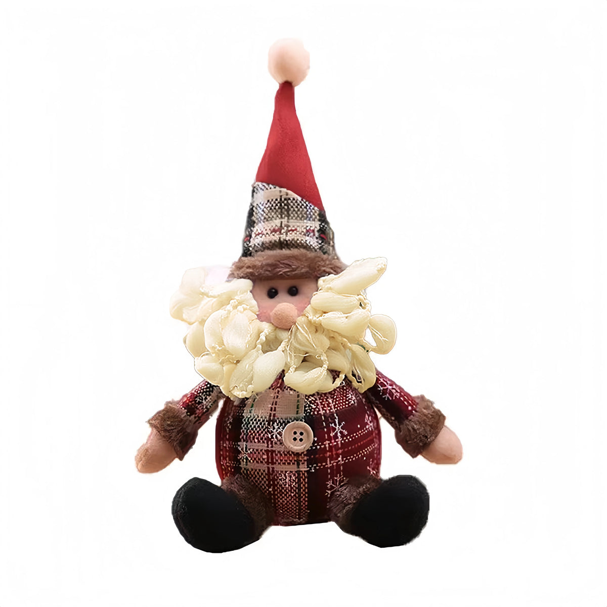 Christmas Dolls Tree Decor Standing Santa, Snowman and Reindeer Figurines for Home Decor Birthday Gifts Merry Christmas