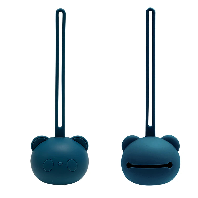 Nuovo arrivo, best-seller: custodia per ciuccio in silicone a forma di panda, portaciuccio per neonati