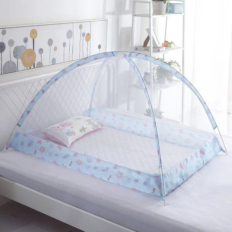 Foldable Children's Mosquito Net Baby Crib Mosquito Net Anti Mosquito Bites Crib Netting for Newborn Bedding Items