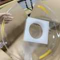 3D Hologram Projector Fan Cover 100cm 3D Holographic Projector Light Advertising Display Case LED Fan Acrylic Protective Cover