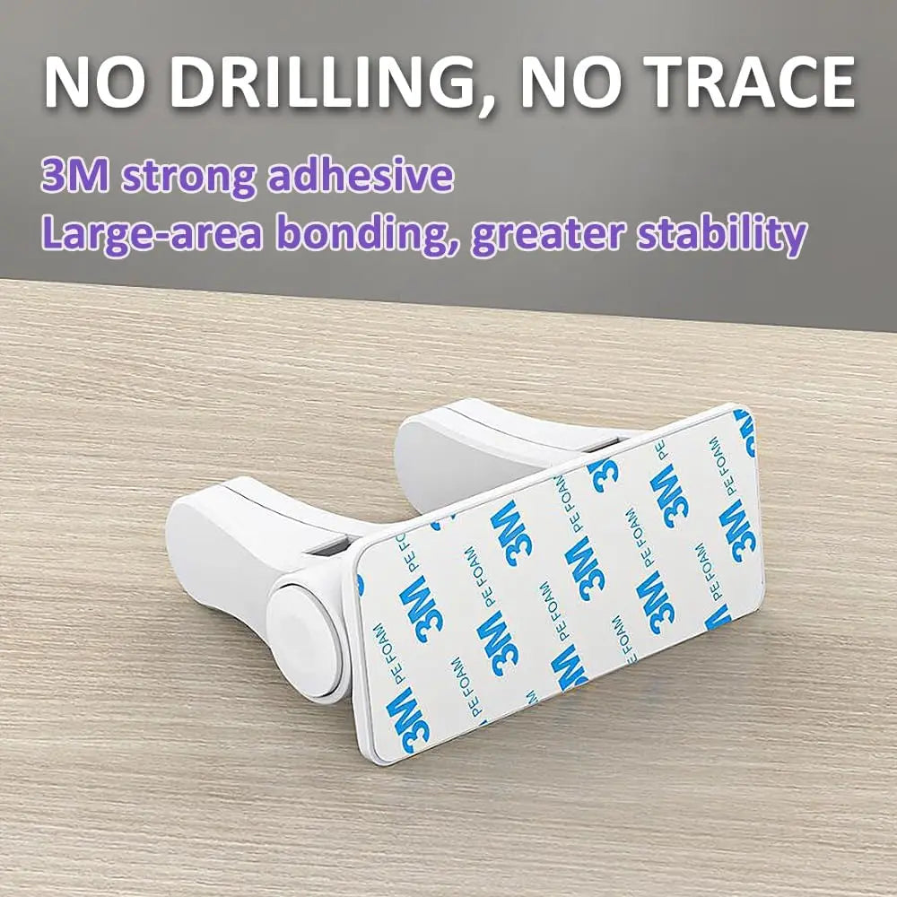 Door Lever Lock Child Proof, Door Handle Baby Proof No Drilling, 3M Adhesive Child Safety Cabinet Locks for Doors Simple Install