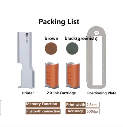 Coffee Latte Inkjet Printer Handheld EVEBOT Printpen Print Art Coffee/Cake/Bread/Yogurt/fruit/Macaron Mini Printer