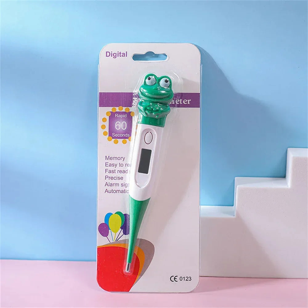 Cartoon Electronic Soft-tip Thermometer Household Digital Underarm Thermometer for Children Fast and Effective Digital Thermometer