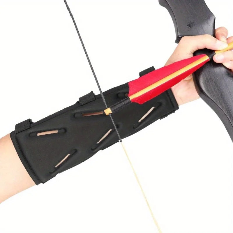 Archery Arm Guard Adjustable Protective, Lightweight Hunting Target Shooting Adult Unisex Arm Guards for Athlet Use